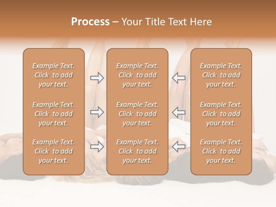 Female Slender Casement PowerPoint Template