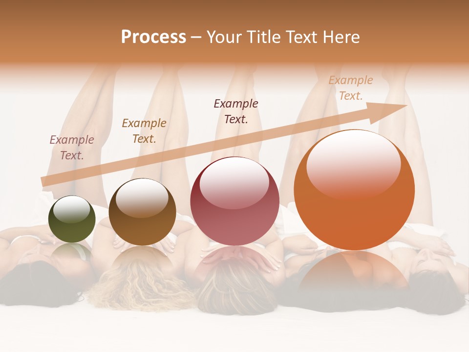 Female Slender Casement PowerPoint Template