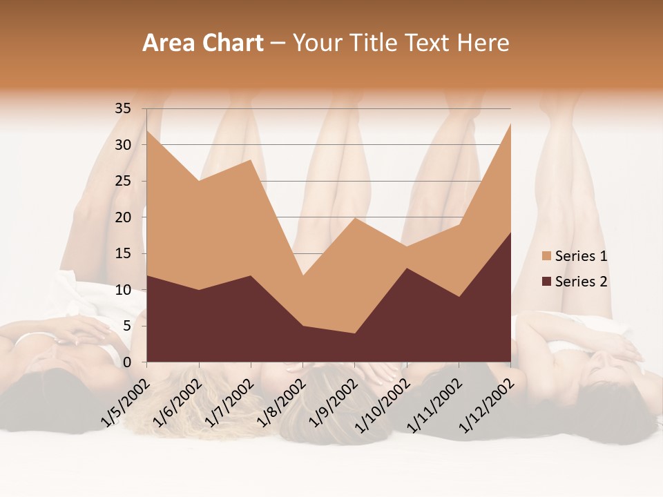 Female Slender Casement PowerPoint Template