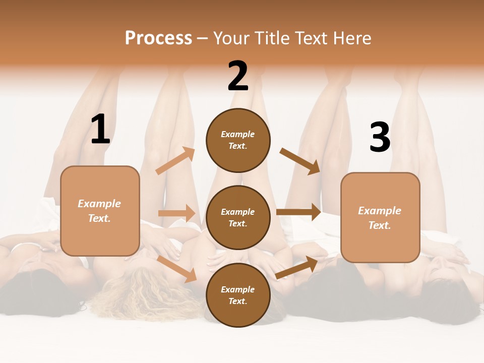 Female Slender Casement PowerPoint Template