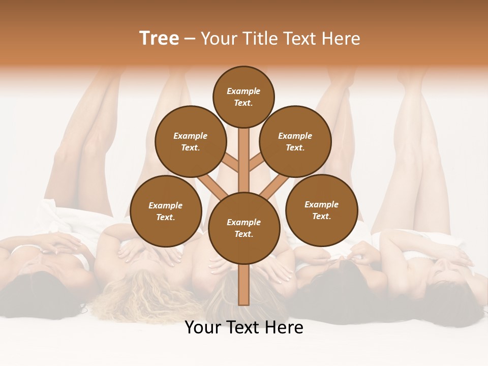 Female Slender Casement PowerPoint Template