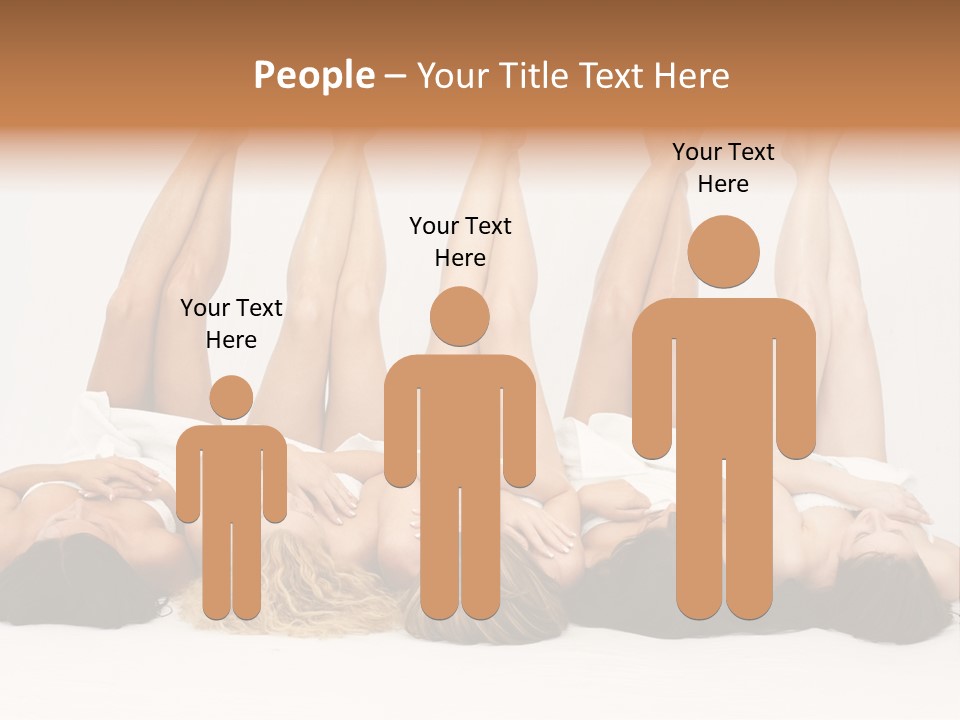 Female Slender Casement PowerPoint Template