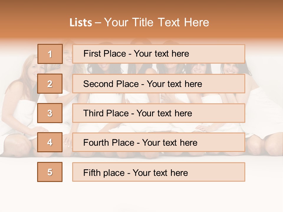 Action Fun Pose PowerPoint Template