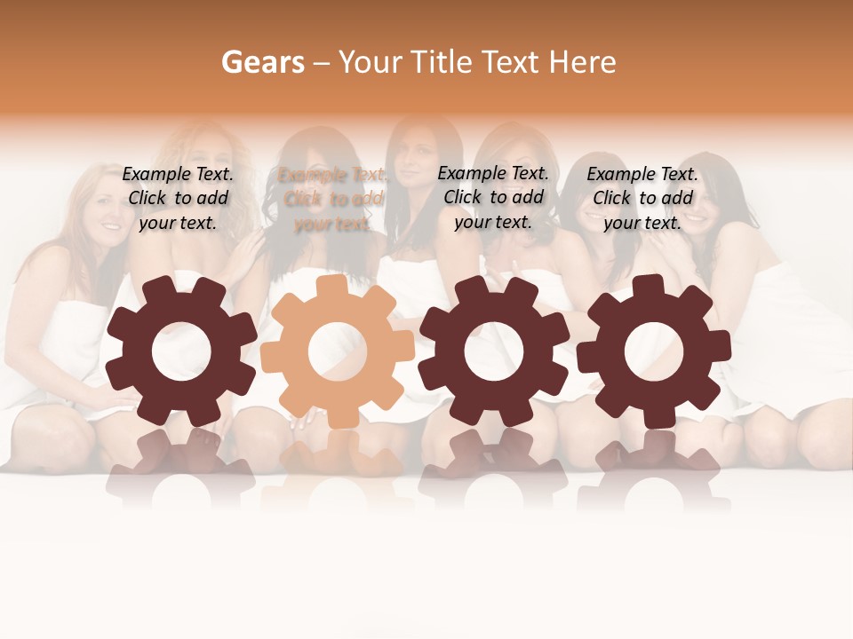 Action Fun Pose PowerPoint Template