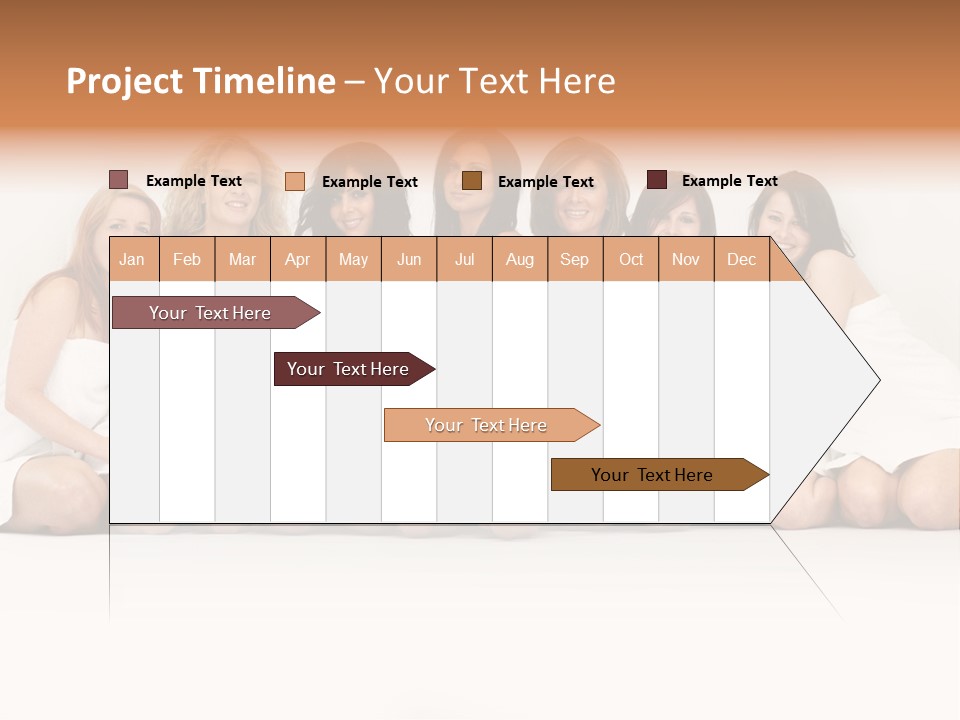 Action Fun Pose PowerPoint Template