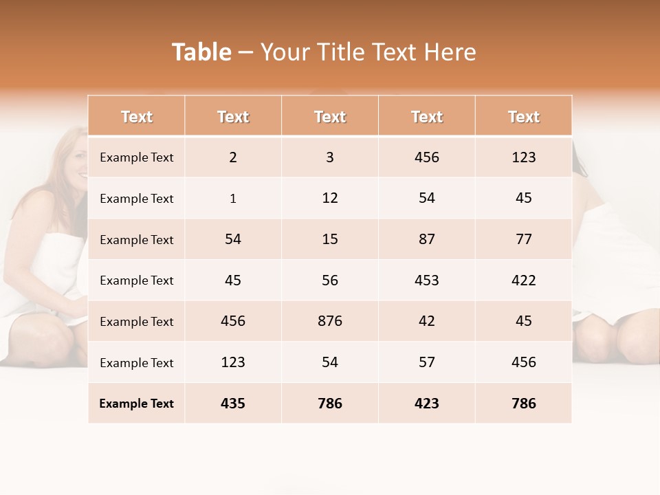 Action Fun Pose PowerPoint Template