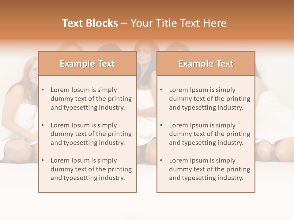 Action Fun Pose PowerPoint Template