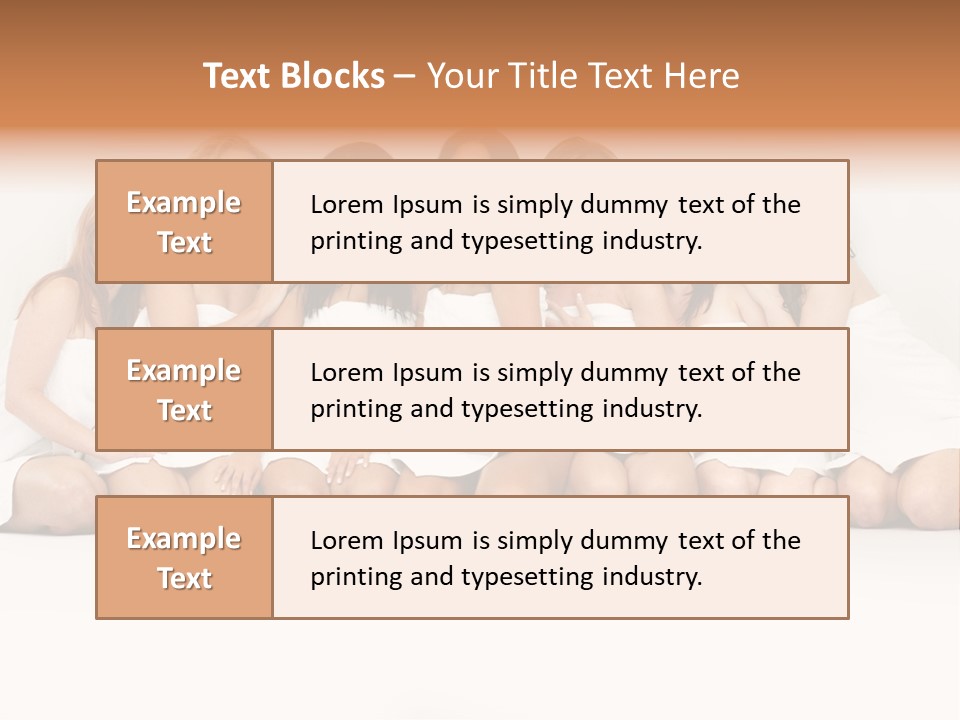 Action Fun Pose PowerPoint Template