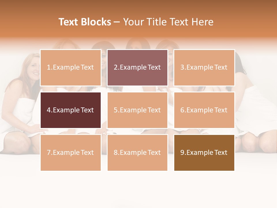 Action Fun Pose PowerPoint Template