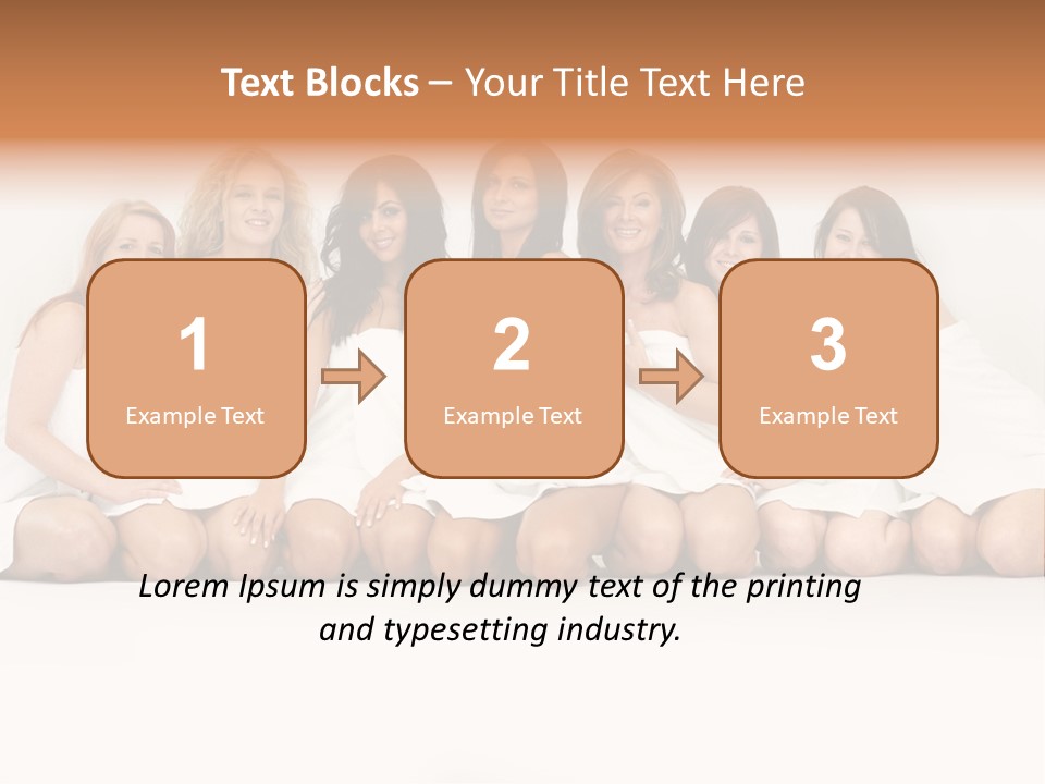 Action Fun Pose PowerPoint Template