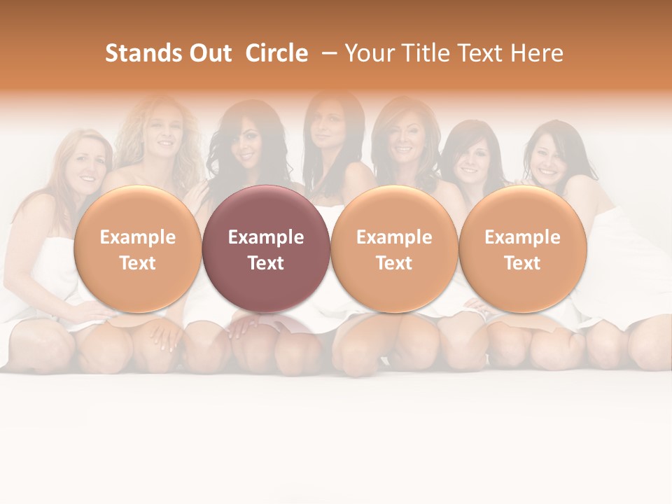 Action Fun Pose PowerPoint Template