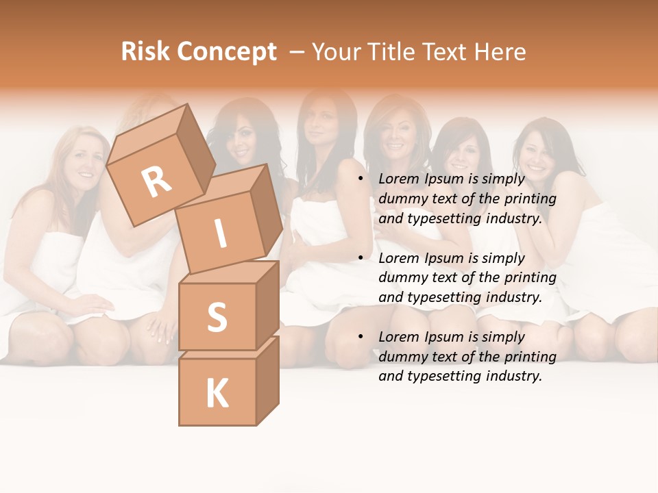 Action Fun Pose PowerPoint Template