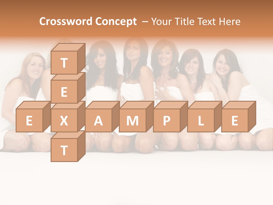 Action Fun Pose PowerPoint Template