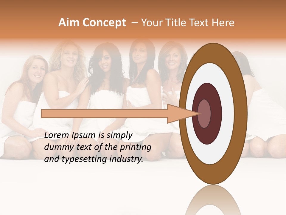 Action Fun Pose PowerPoint Template