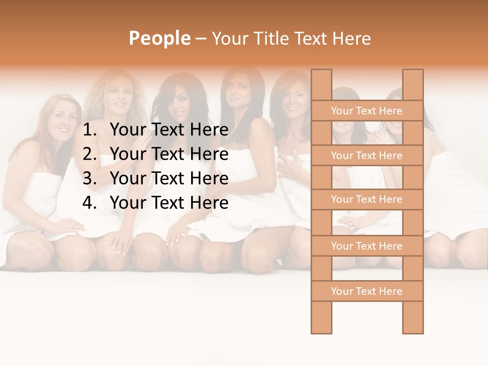 Action Fun Pose PowerPoint Template
