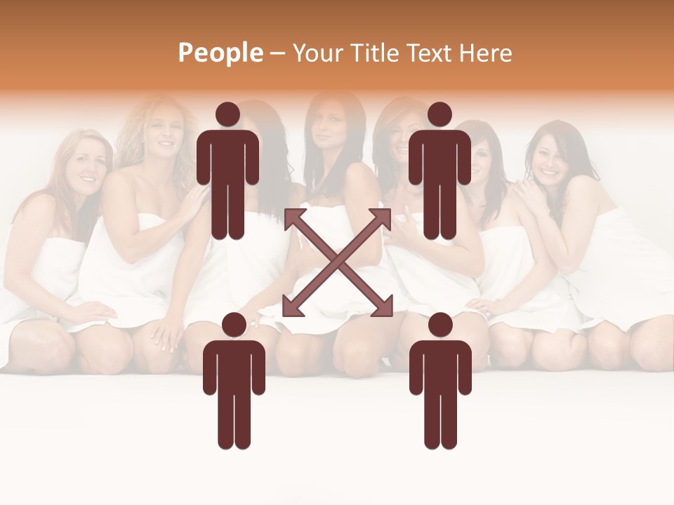 Action Fun Pose PowerPoint Template