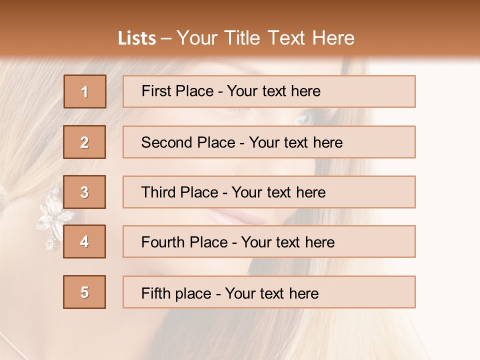 One Fashion Human PowerPoint Template