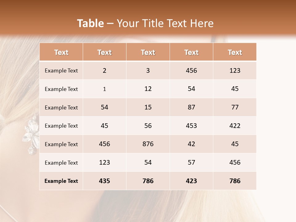 One Fashion Human PowerPoint Template
