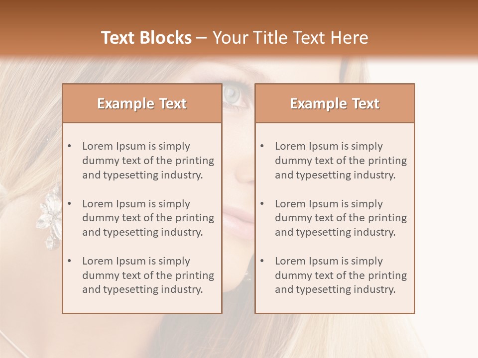 One Fashion Human PowerPoint Template