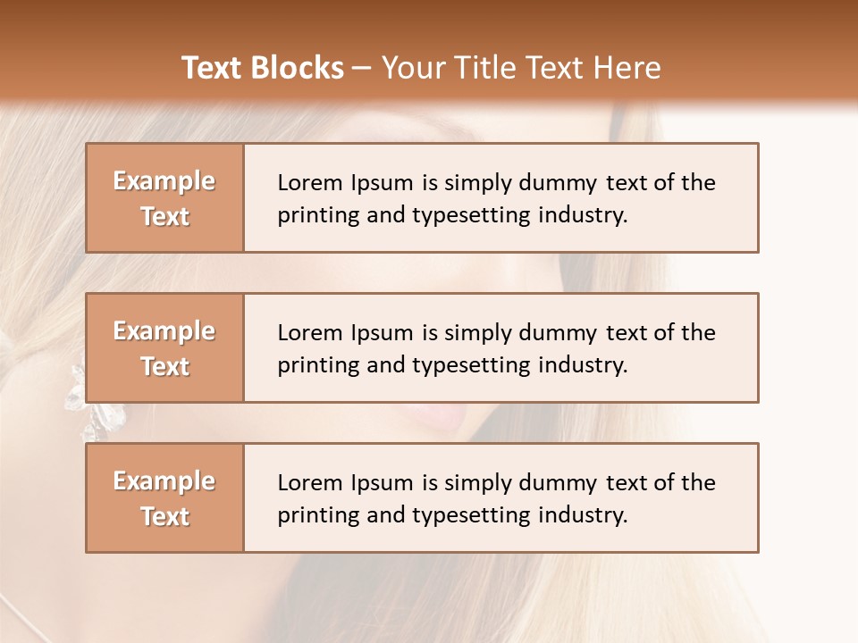 One Fashion Human PowerPoint Template