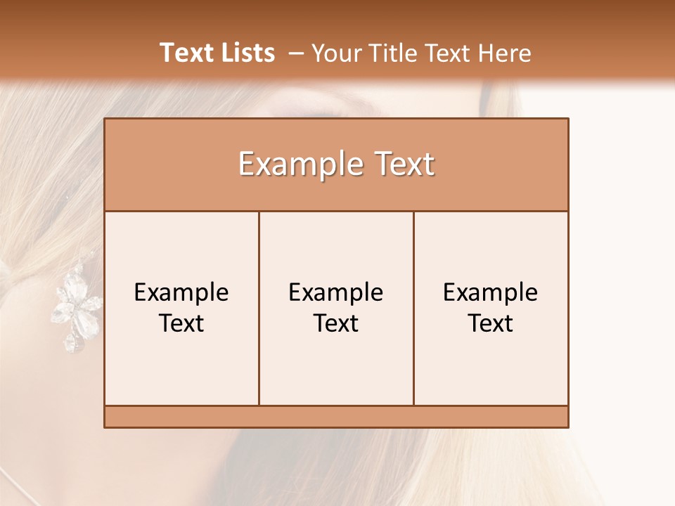 One Fashion Human PowerPoint Template