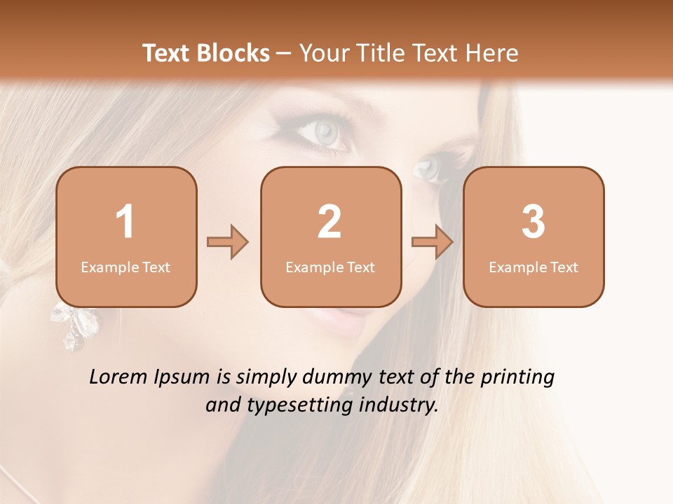 One Fashion Human PowerPoint Template