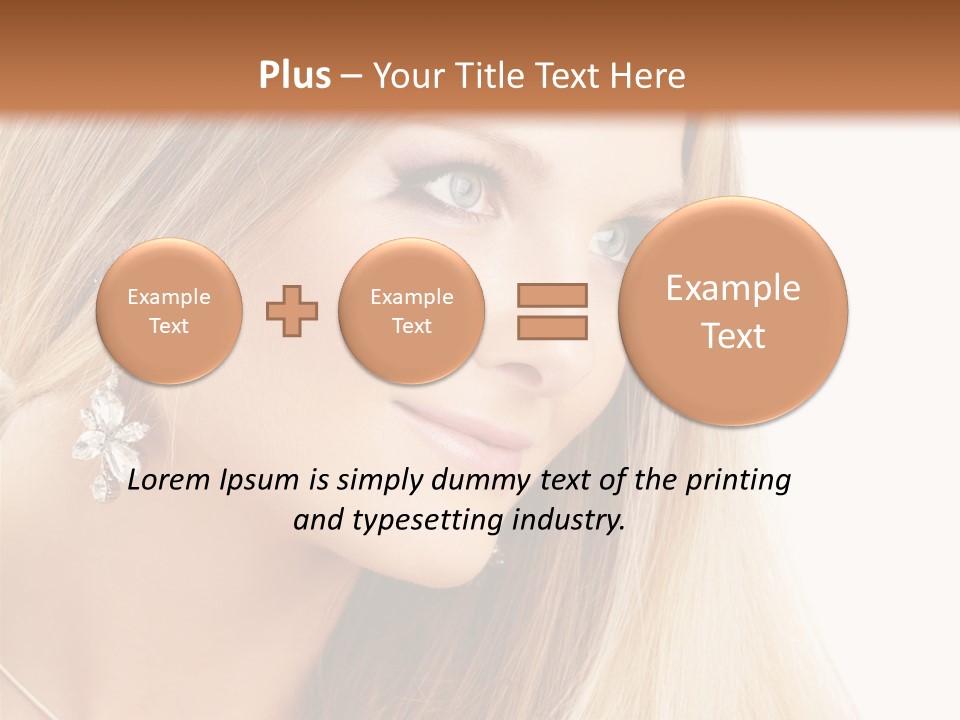 One Fashion Human PowerPoint Template