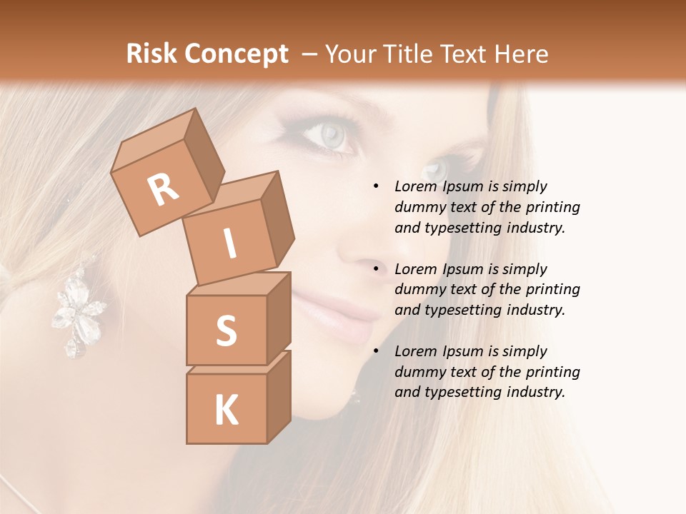 One Fashion Human PowerPoint Template