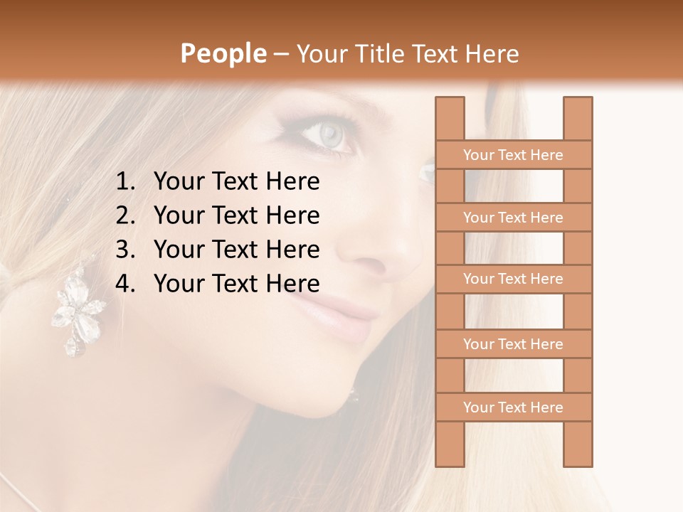 One Fashion Human PowerPoint Template