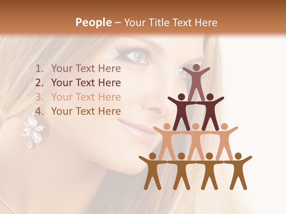 One Fashion Human PowerPoint Template