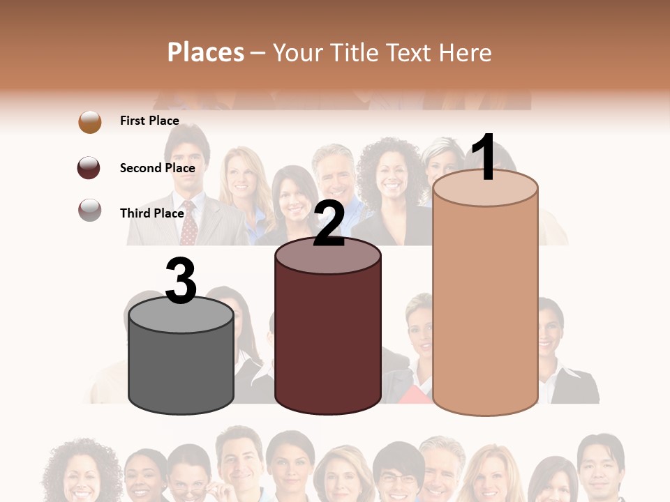 Person Team Happy PowerPoint Template