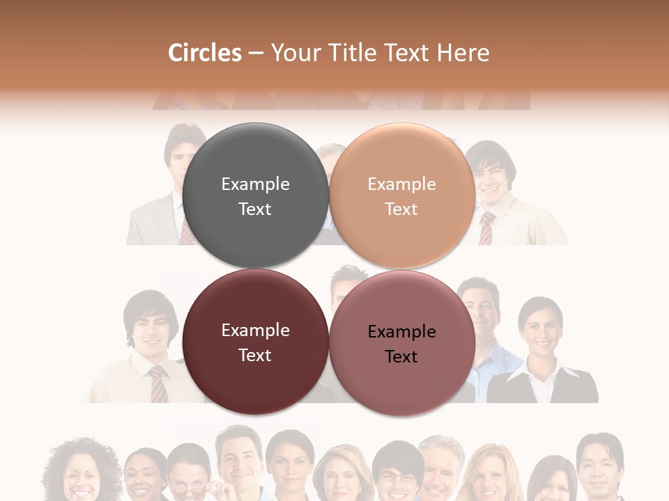 Person Team Happy PowerPoint Template