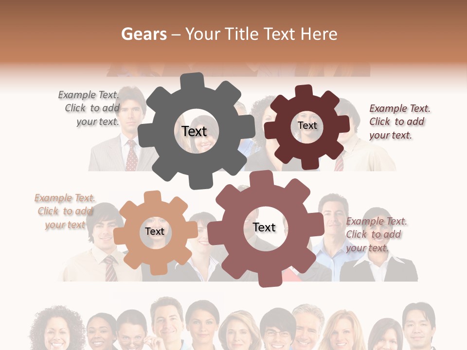 Person Team Happy PowerPoint Template