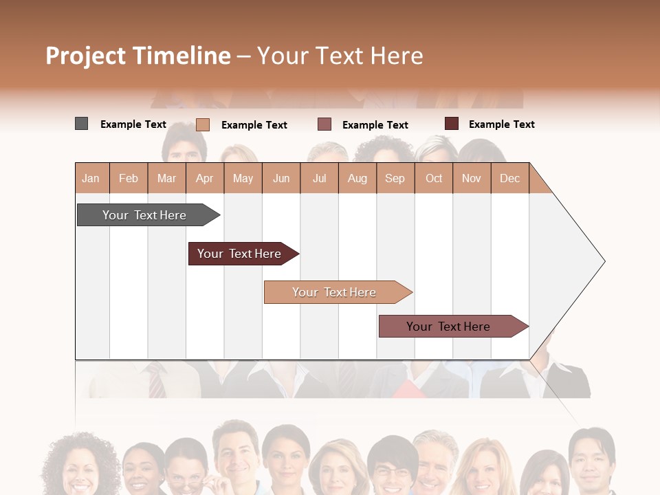 Person Team Happy PowerPoint Template