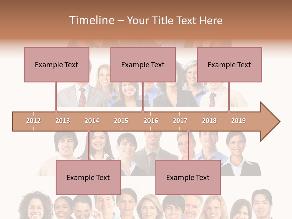 Person Team Happy PowerPoint Template