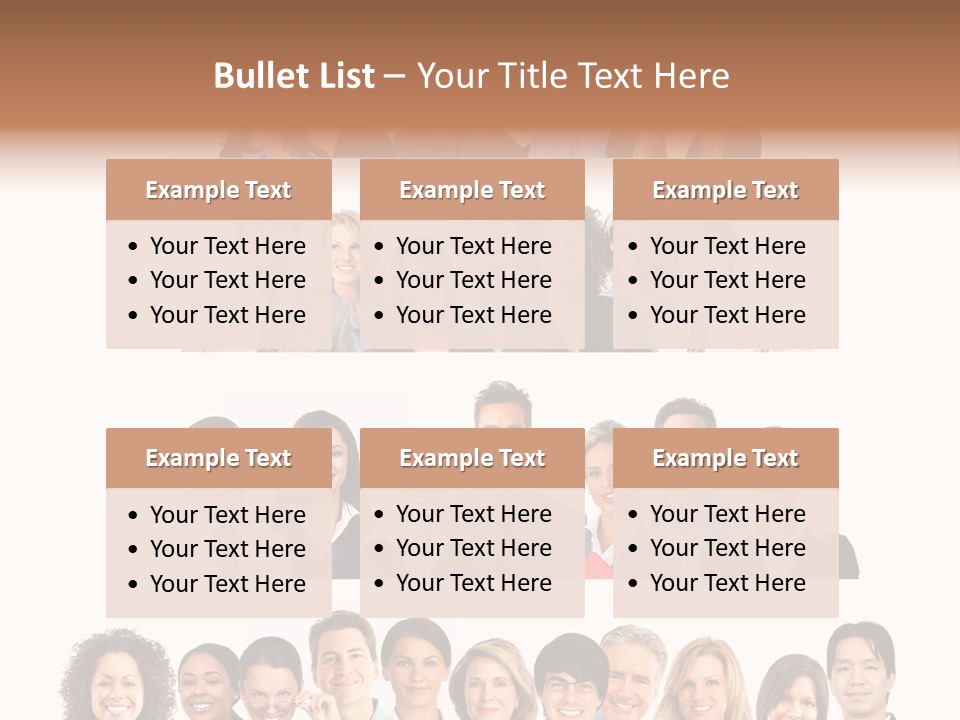 Person Team Happy PowerPoint Template