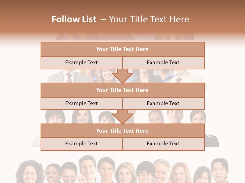 Person Team Happy PowerPoint Template