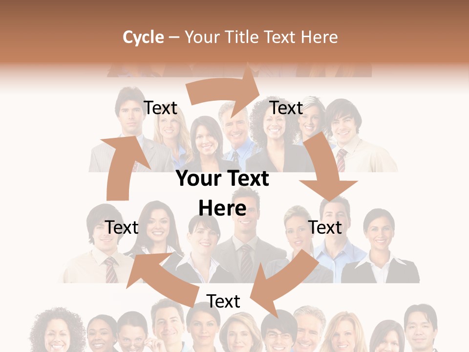 Person Team Happy PowerPoint Template