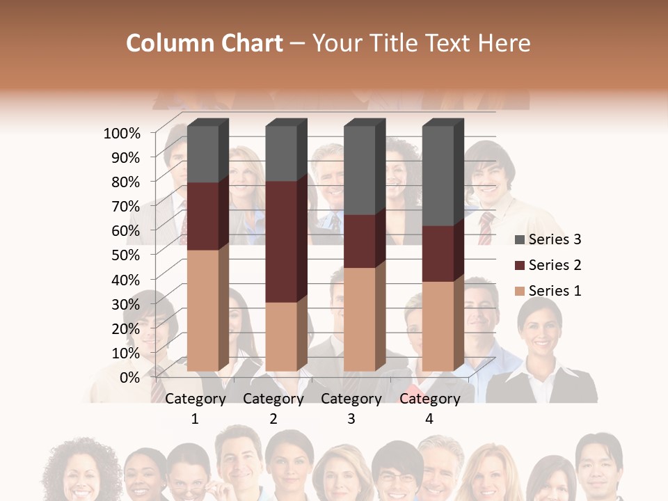 Person Team Happy PowerPoint Template