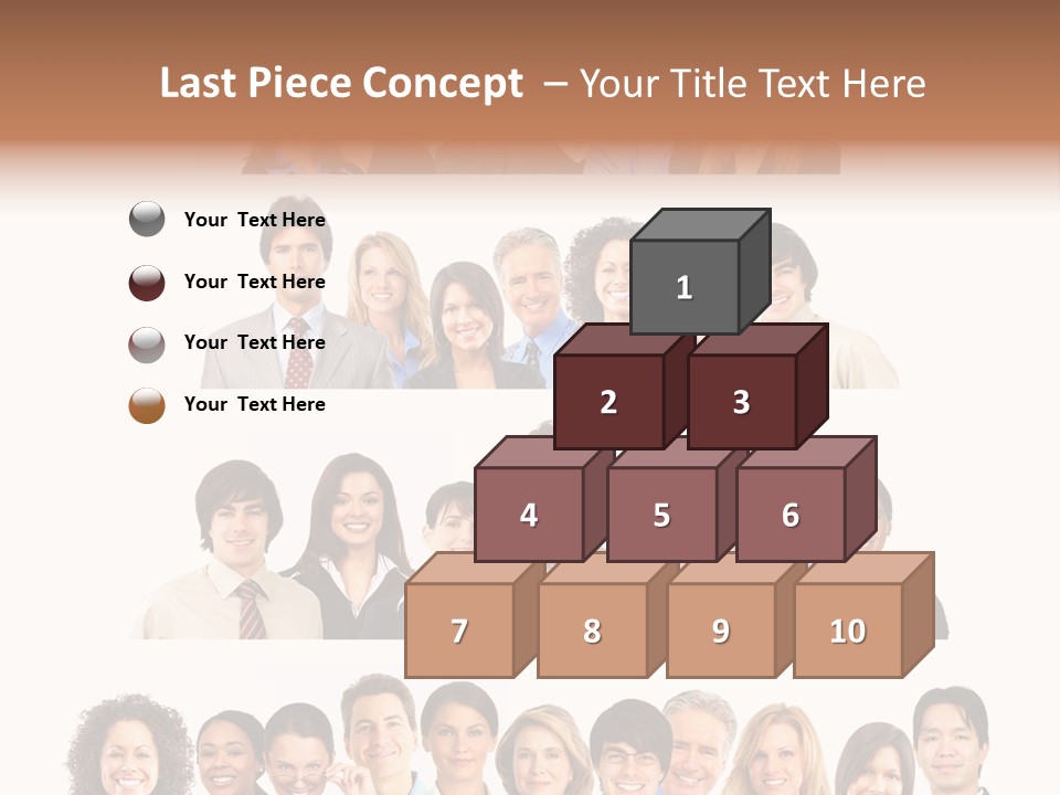 Person Team Happy PowerPoint Template