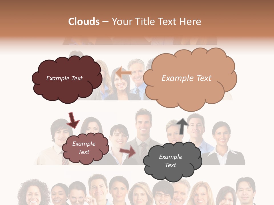 Person Team Happy PowerPoint Template