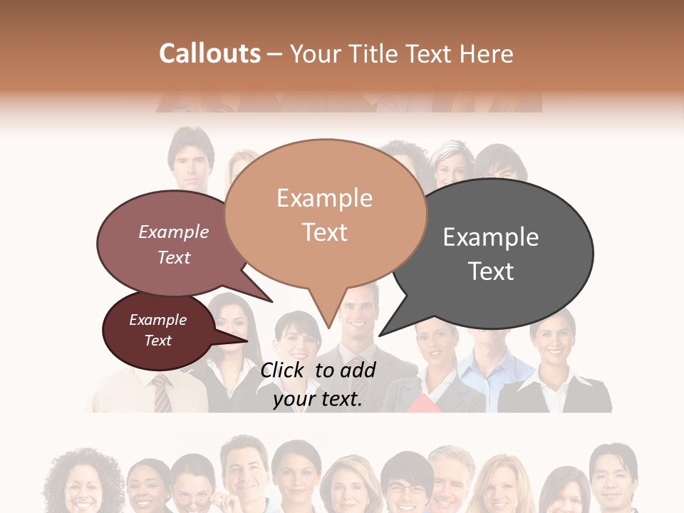 Person Team Happy PowerPoint Template