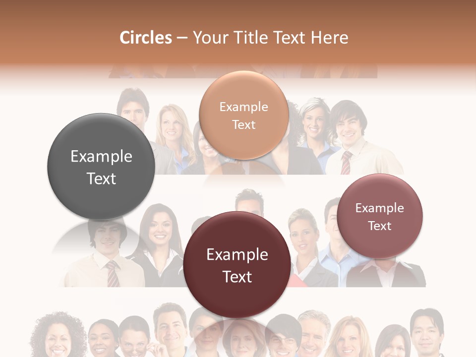 Person Team Happy PowerPoint Template