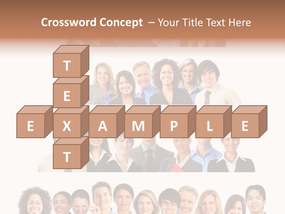 Person Team Happy PowerPoint Template