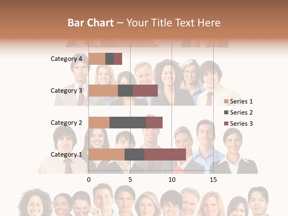 Person Team Happy PowerPoint Template