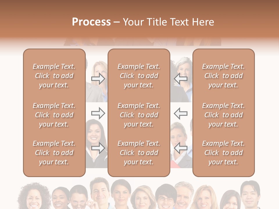 Person Team Happy PowerPoint Template