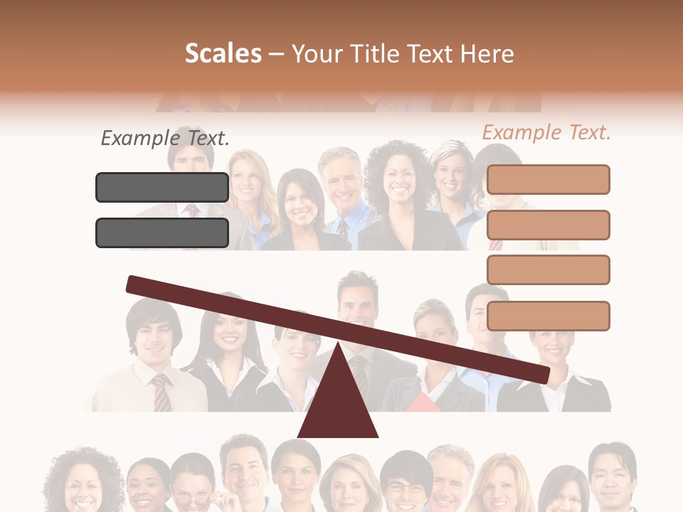 Person Team Happy PowerPoint Template