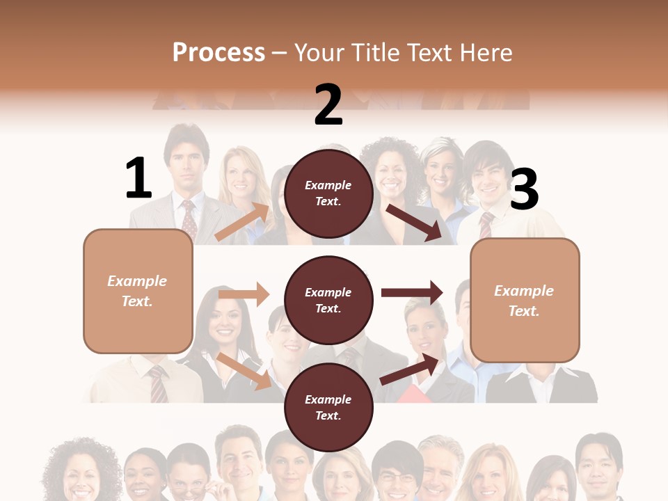 Person Team Happy PowerPoint Template