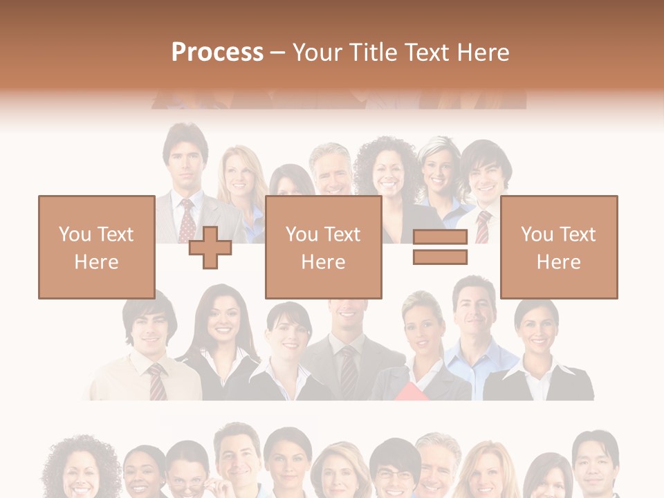 Person Team Happy PowerPoint Template