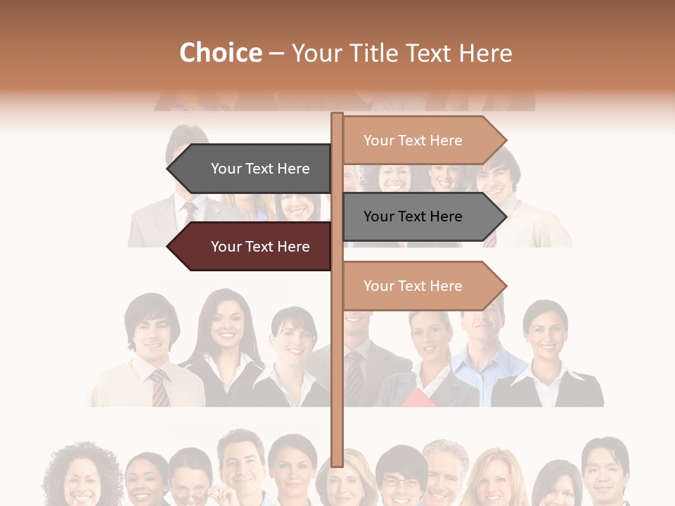 Person Team Happy PowerPoint Template